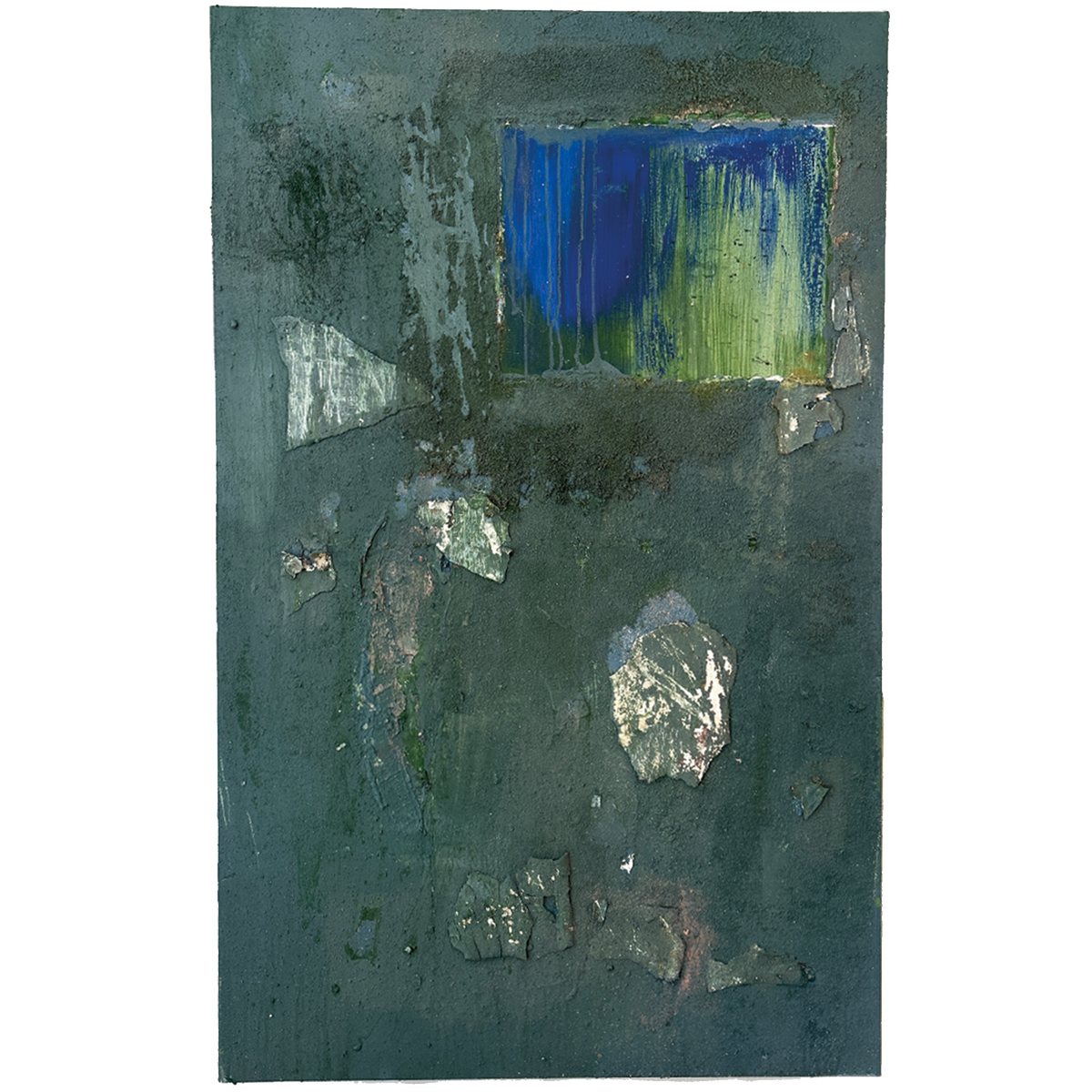 blue in green