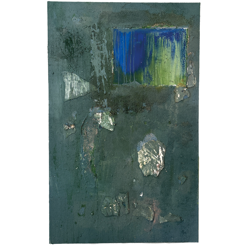 blue in green