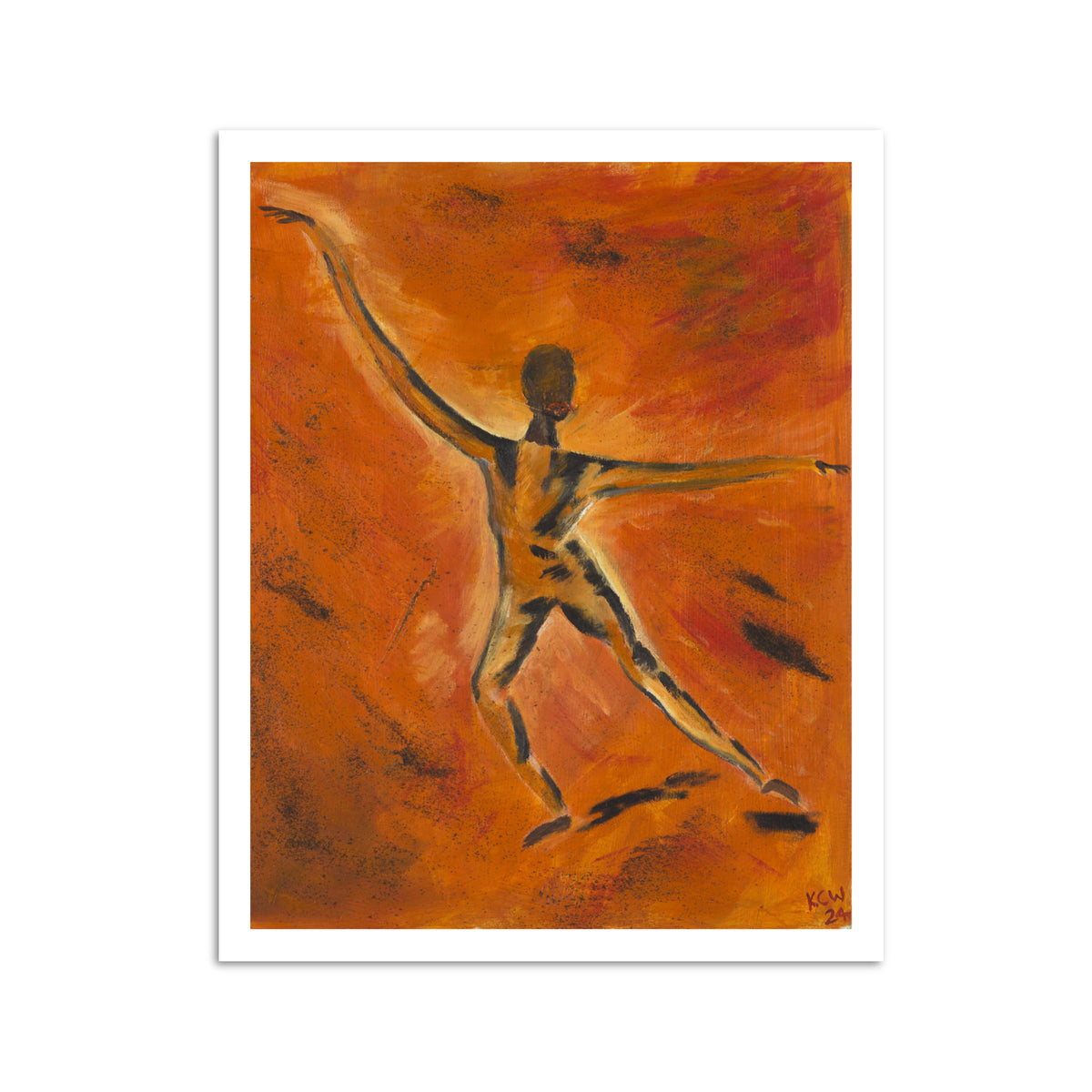 dance in the flames print