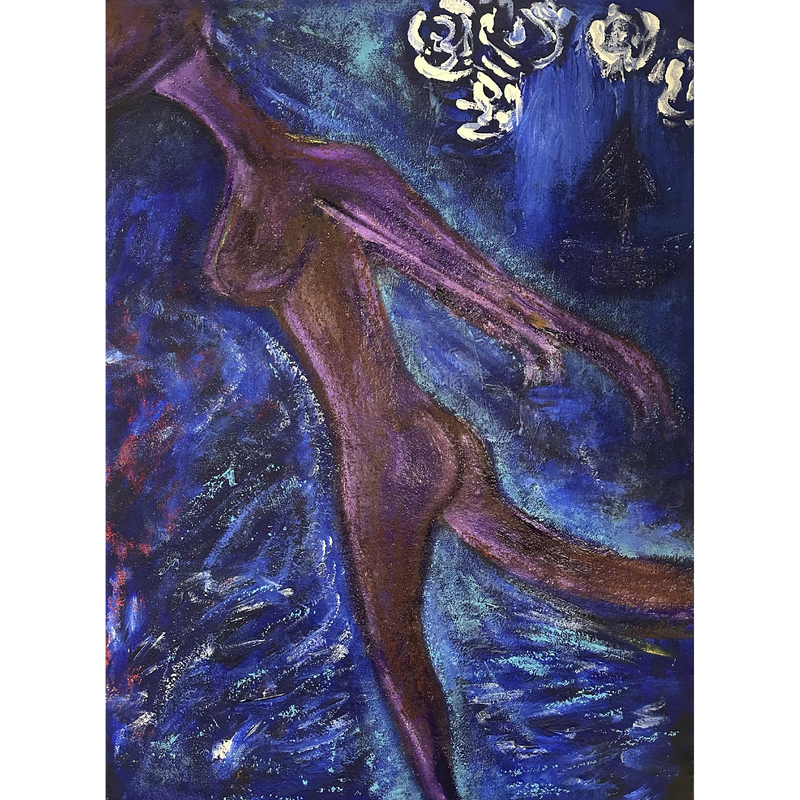 untitled (purple woman)